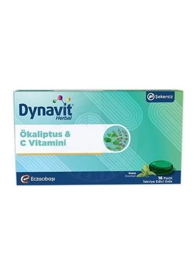 Needion - Dynavit Herbal Mentol & Okaliptus 16 Pastil