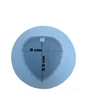 Needion - Epoksi Silikon Kolye Kalıbı Yaprak Desenli Kalp Model 3.4 CM E-10