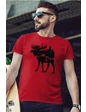 Needion - Erk Kırmızı Outdoor Erkek Tshirt - Tişört XXXL