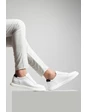 Needion - Erkek Deri Spor Ayakkabı BEYAZ GLR2128751-S Beyaz 40 