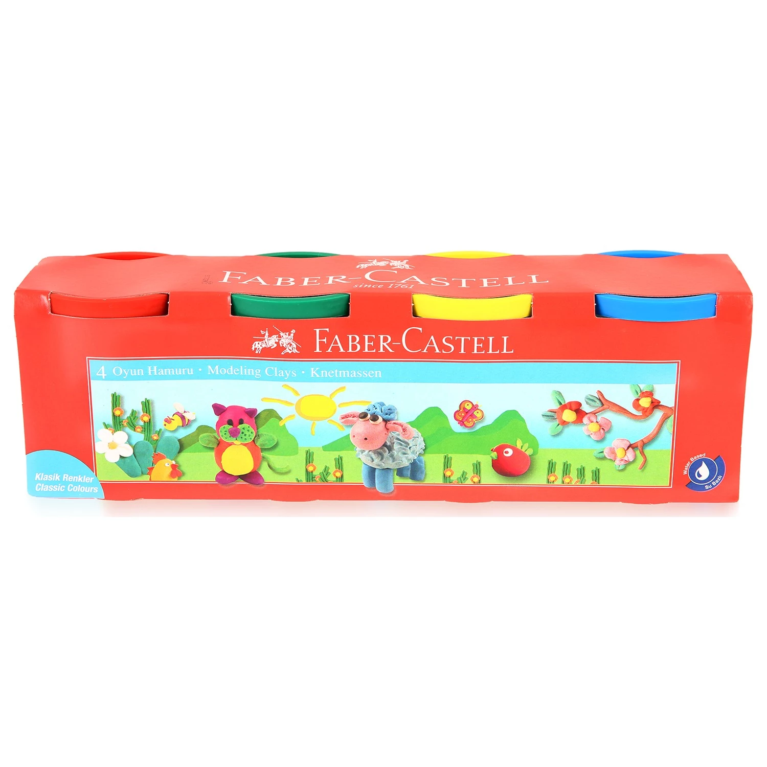 faber castell oyun hamuru yeni klasik renkler fiyat ve ozellikleri needion