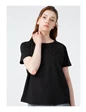 Needion - Fashion Friends Kadın Siyah Tişört SİYAH S