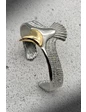 Needion - FRNCH Kartal Figürlü Gold-Gümüş Renkli Erkek Bileklik FRJ11393-1493-GA
