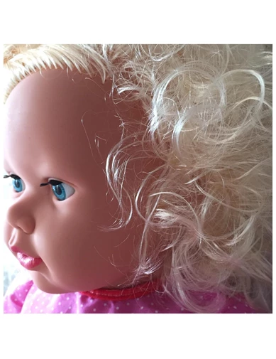 Needion - Gamze Oyuncak Konuşan Et Bebek 60Cm Sarı Saçlı