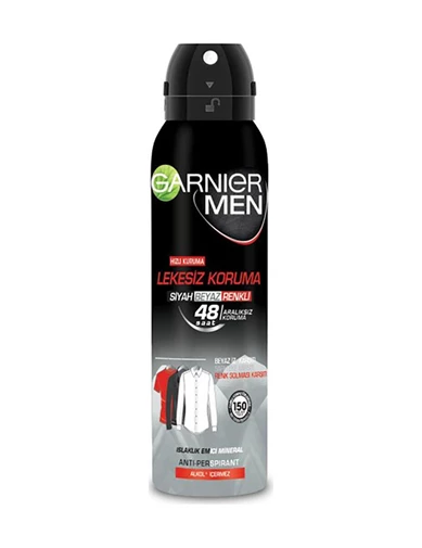 Needion - Garnıer Men Deodorant 150ml Lekesiz Koruma Hızlı Kuruma