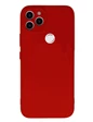 Needion - General Mobile GM 22 Kılıf Kamera Korumalı Silikon Rubber Arka Kapak Kırmızı