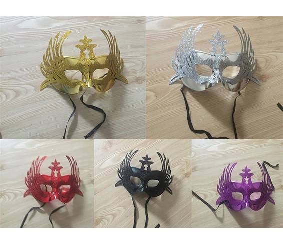 Needion - Geyik Parti Maskesi Karışık Renk 12 Adet