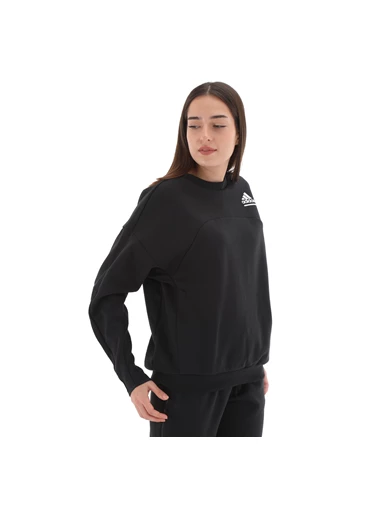 Needion - GM3291-K adidas W Zne Crew Kadın Sweatshirt Siyah