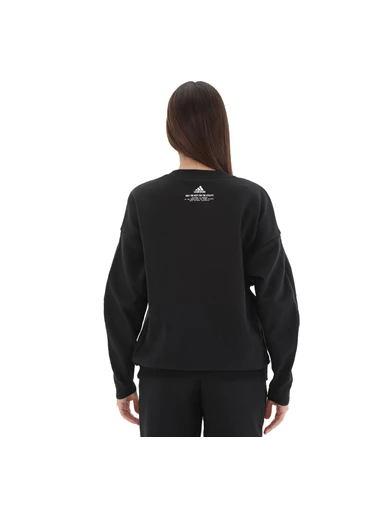 Needion - GM3291-K adidas W Zne Crew Kadın Sweatshirt Siyah