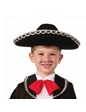 Needion - Gümüş Renk Şeritli Meksika Mariachi Latin Şapkası 55 cm Çocuk