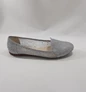 Needion - Gümüş Taşlı Fileli, El Yapımı Şık Bayan Babet Ayakkabı Gümüş 39