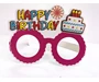 Needion - Happy Birthday Doğum Günü Karton Gözlük 6 Adet
