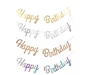 Needion - Happy Birthday Flama Süs Bayrak 1 Adet Fuşya Renk