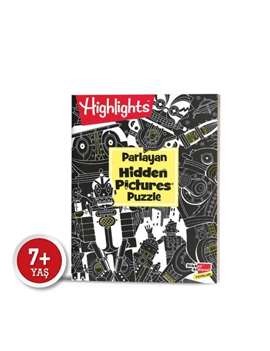 Needion - Highlights Parlayan Hidden Pictures Puzzle Dikkat Geliştirme Kitabı
