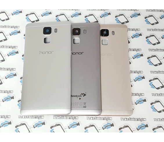 Needion - Huawei Honor 7 Kasa Pil Kapağı Tuş,