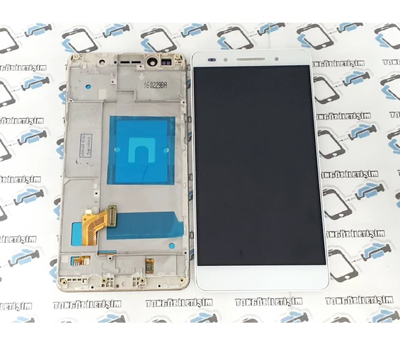 Needion - Huawei Honor 7 LCD Ekran Dokunmatik (Çıtalı Tamir Seti)