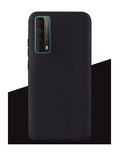 Needion - Huawei P Smart 2021 Kılıf Kamera Korumalı Silikon Rubber Arka Kapak