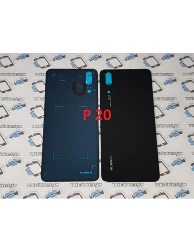Needion - Huawei P20 Arka Pil batarya Kapağı Siyah