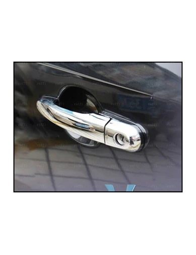 Needion - Hyundai Accent Era Krom Kapı Kolu 4 Kapı 2005 ve üzeri Paslanmaz Çelik (ÇİFT DELİKLİ)