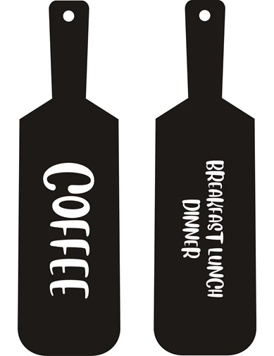 Needion - İkili kahve sunum tahtası