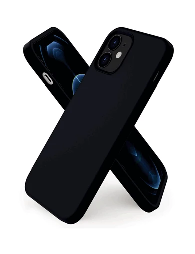 Needion - iPhone 12 Mini Kılıf Kamera Korumalı Silikon Rubber Arka Kapak
