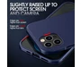 Needion - iPhone 12 Pro Kılıf Wiwu Sand Stone Suni Deri Shockproof Tank Kapak