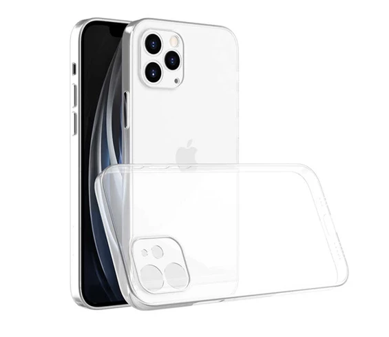 Needion - iPhone 12 Pro Max Kılıf Blok Kamera Korumalı Sert Silikon  Nano Ekran Koruyucu