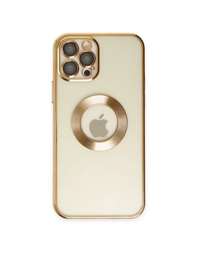 Needion - iPhone 12 Pro Max Kılıf Slot Silikon - Gold