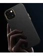 Needion - iPhone 13 Mini Kılıf Suni Deri Mat Natura Silikon Renkli