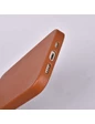 Needion - iPhone 13 Mini Kılıf Wiwu Calfskin Deri Kapak Silikon Renkli