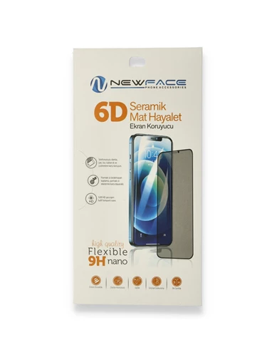 Needion - iPhone 13 Pro 6D Mat Seramik Hayalet Nano Ekran Koruyucu