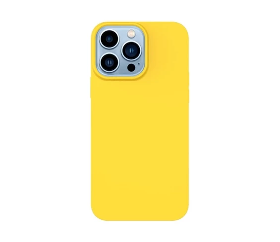 Needion - iPhone 13 Pro Kılıf Oley Soft Tpu İçi Süet Silikon + Tam Kapatan Ekran Koruyucu