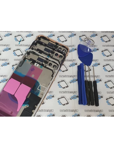 Needion - İphone 8 Plus Çıkma Orjinal Full Dolu Kasa Pil Kapağı+Tamir Seti