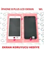 Needion - İphone 8 Plus Lcd Ekran Dokunmatik LW Siyah