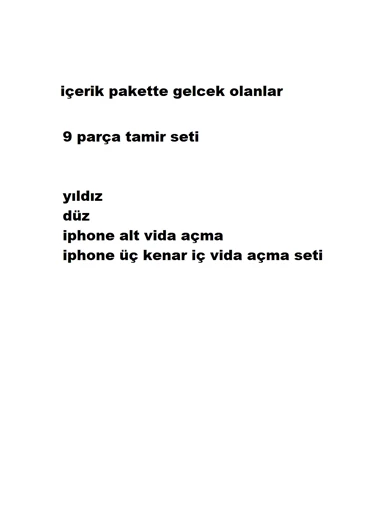 Needion - iPhone Tornavida Seti Tamir Seti-Tüm Modellere