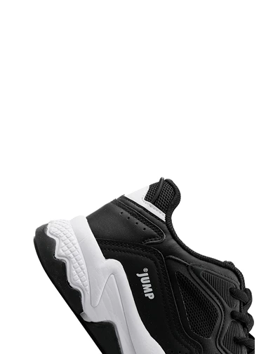 Needion - Jump Kadın Spor Ayakkabı 24712 Siyah-Beyaz 20S0424712