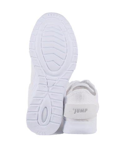 Needion - Jump Kadın Spor Ayakkabı 24853 Beyaz-Gümüş 20S04024853