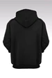 Needion - JumpMan 167 Siyah Kapşonlu Sweatshirt - Hoodie S