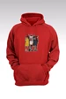 Needion - JumpMan 173 Kırmızı Kapşonlu Sweatshirt - Hoodie S