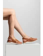 Needion - Kadın Deri Comford Sandalet TABA NHR2126107 Taba 36