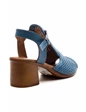 Needion - Kadın Deri Kalın Topuklu Ayakkabı KOT MAVI ALP212108 KOT MAVI 36
