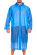 Needion - Kadın Erkek Yağmurluk Kapüşonlu Çıtçıtlı Eva Mavi Yağmurluk