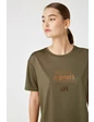 Needion - Kadın Haki T-Shirt 1KAK12384NK S HAKİ/870