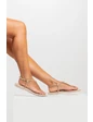 Needion - Kadın Parmak Arası Taşlı Sandalet ROSE END212701 ROSE 37
