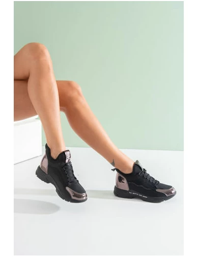 Needion - Kadın Spor Ayakkabı GRI RUGAN GUJ2213016