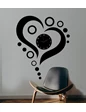 Needion - Kalp Tasarımlı Dekoratif Mdf Duvar Saati