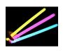 Needion - Karanlıkta Parlayan Fosforlu Glow Stick Kalın Çubuk 20 cm 1 Adet