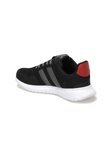 Needion - Kinetix Bağcıklı Erkek Spor Ayakkabı Arına M Siyah-Beyaz-Kırmızı 11S04ARINA