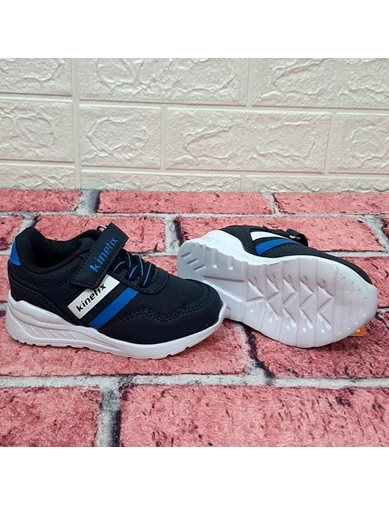 Needion - Kinetix Confess Laci-Mavi Çırtlı Hafif Rahat  Erkek Çocuk Bebek Spor Ayakkabı