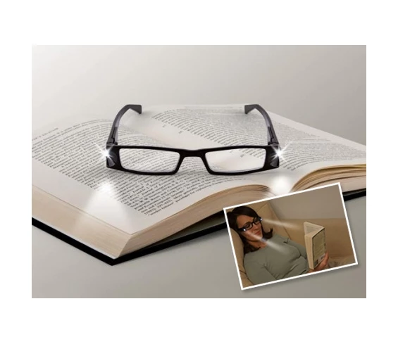 Needion - Kitap Okuma Gözlüğü Led Işıklı